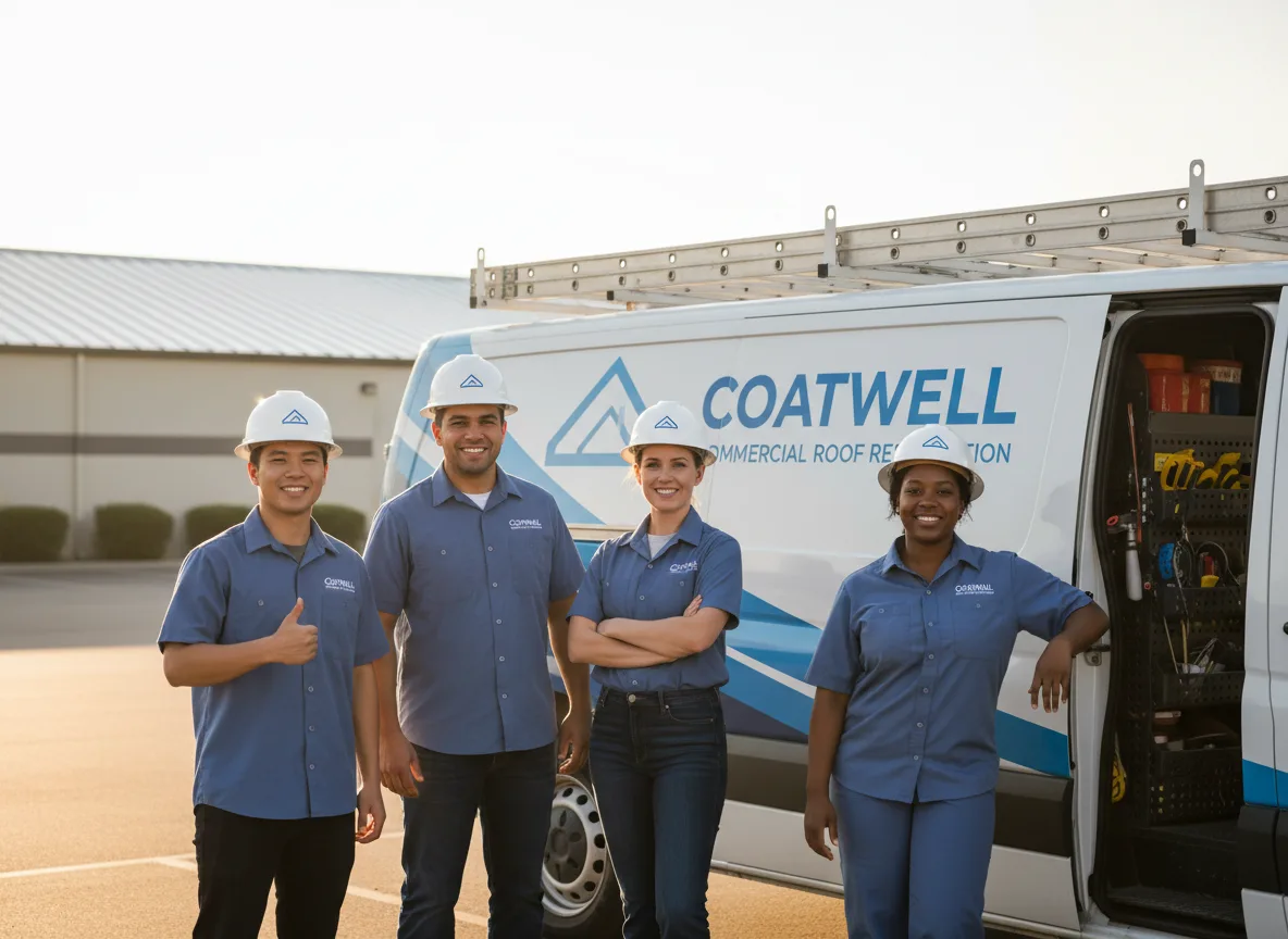 Commercial roof coating company in Solon, IA